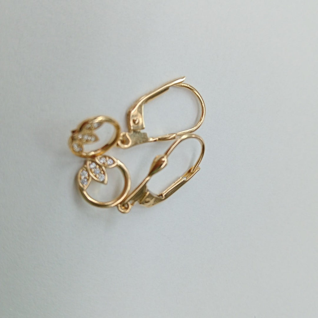 BROQUELES ORO 14K 2 (NUEVO)