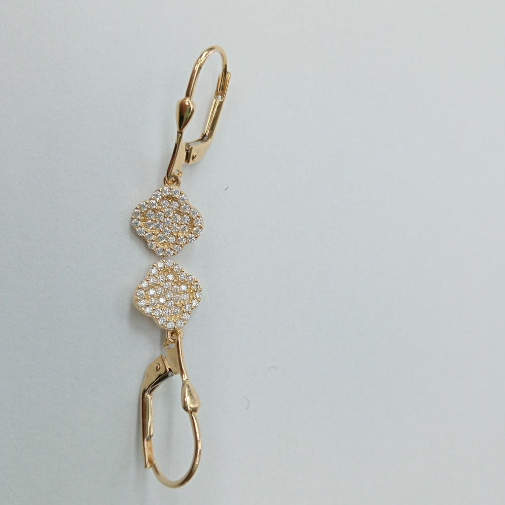 BROQUELES ORO 14K 2.4 (NUEVO)