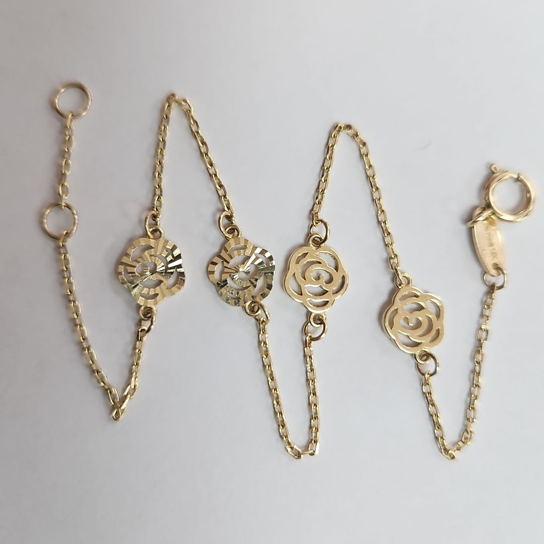 PULSERAS DAMA ORO 14K 1.3 (NUEVO)