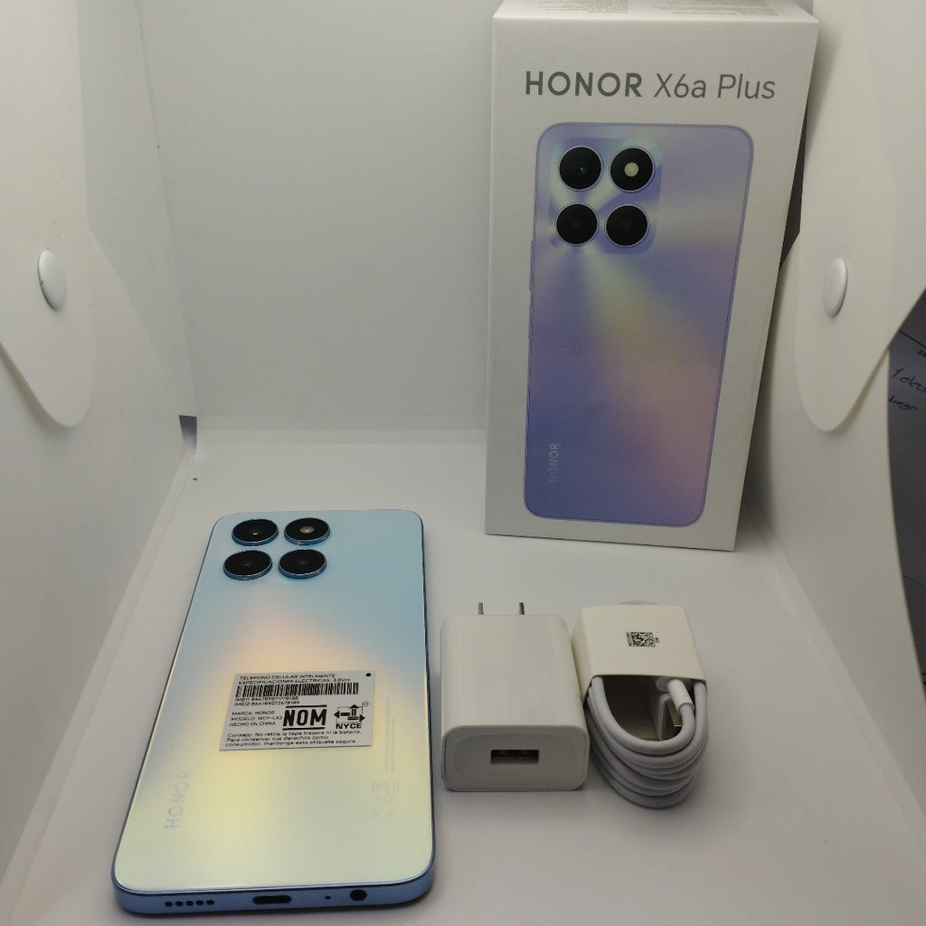 CELULAR HONOR X6A WDY-LX3 (2023) 256 GB 6 GB RAM (SEMINUEVO)