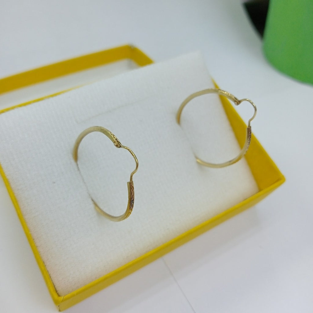 ARRACADAS PAR ORO 14 K 2.1 GRMS (SEMINUEVO)