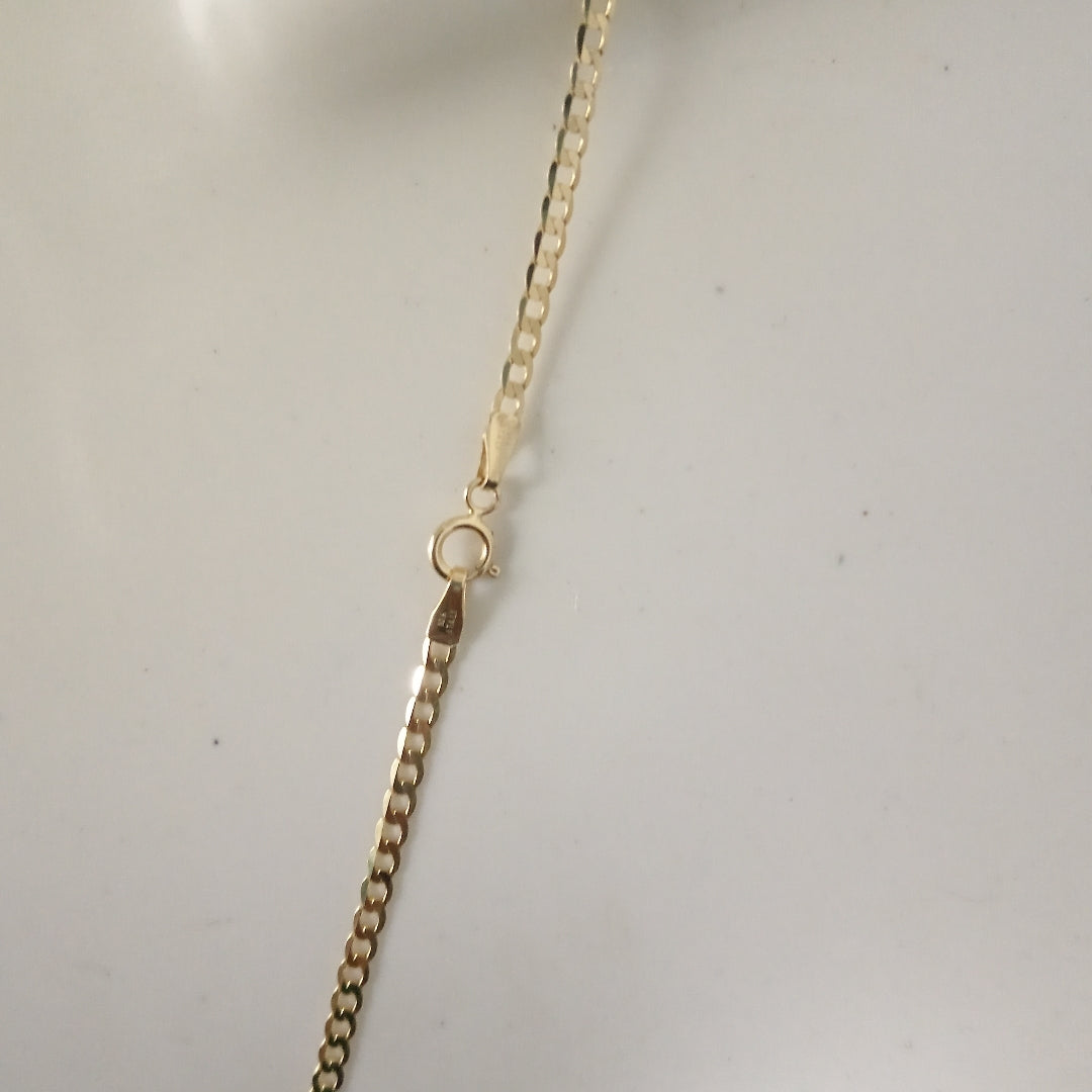 CADENAS BARBADA AMARILLA ORO 10K 3.5 (NUEVO)