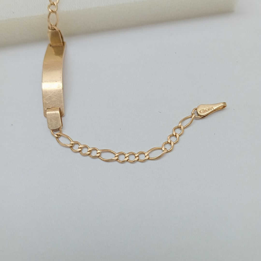 ESCLAVA. ORO. 14 K 2.6 GRMS (SEMINUEVO)