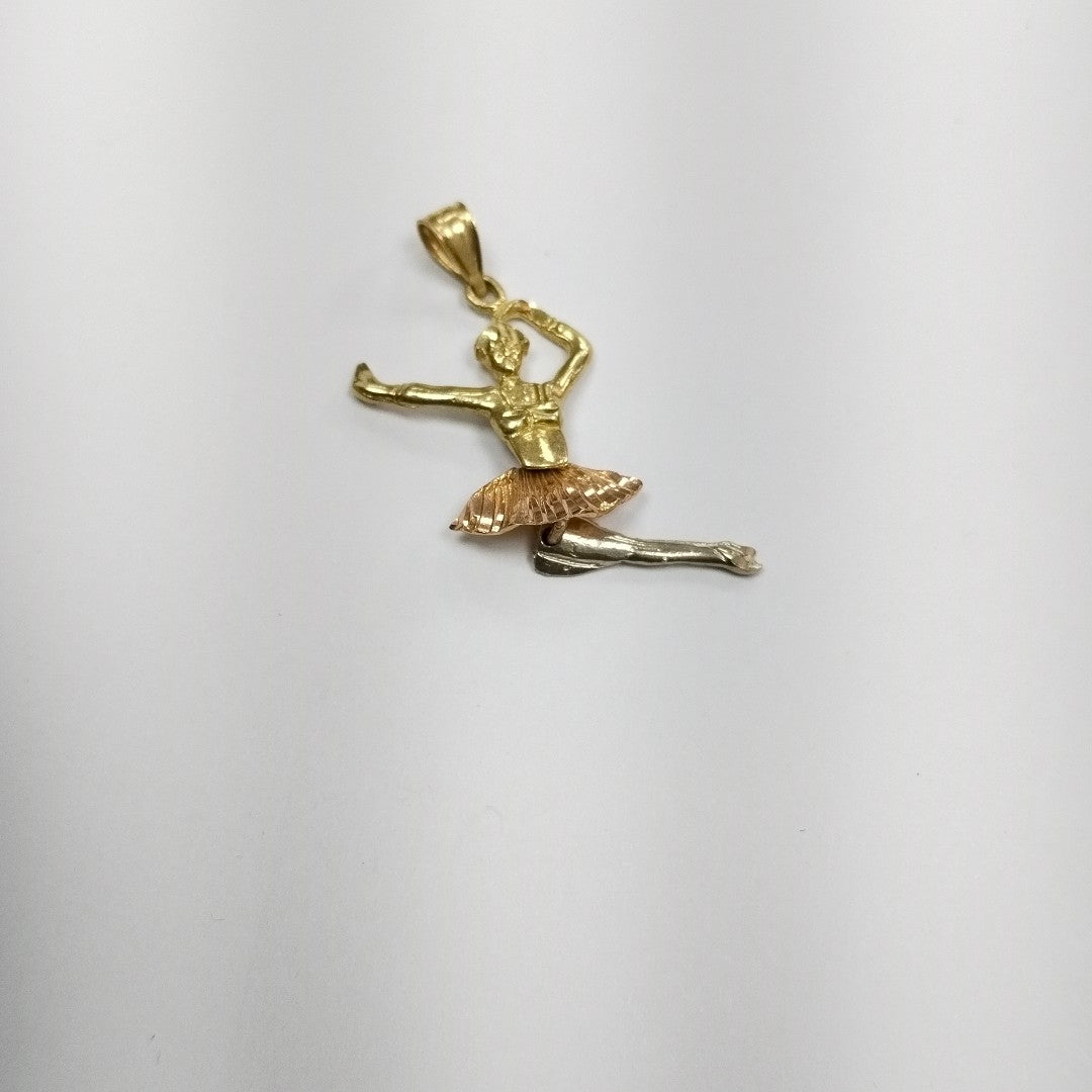 DIJE ORO,ORO COMBINADO 14 K 2,80 GRMS (SEMINUEVO)