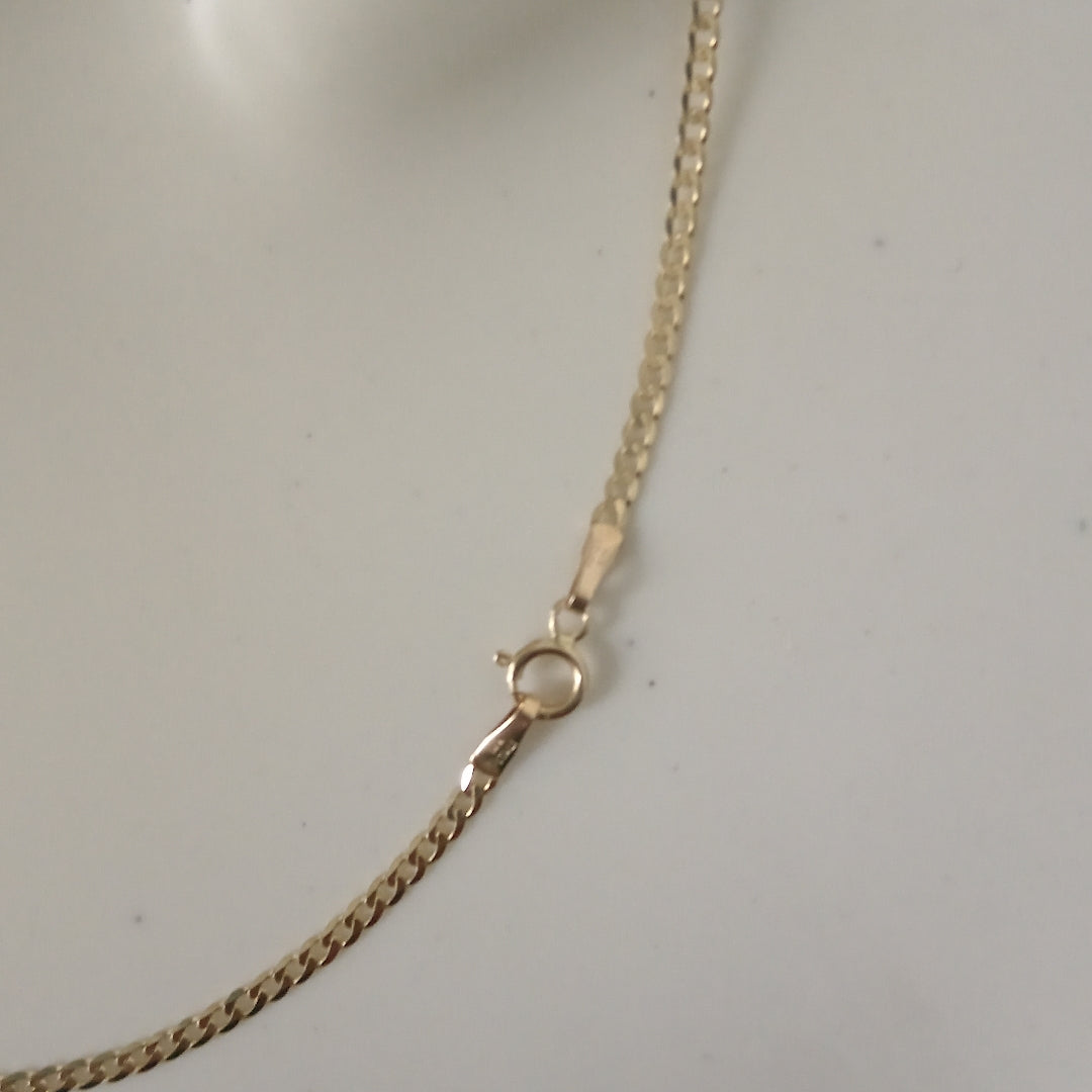 CADENA. ORO. 14 K 2.7 GRMS (SEMINUEVO)
