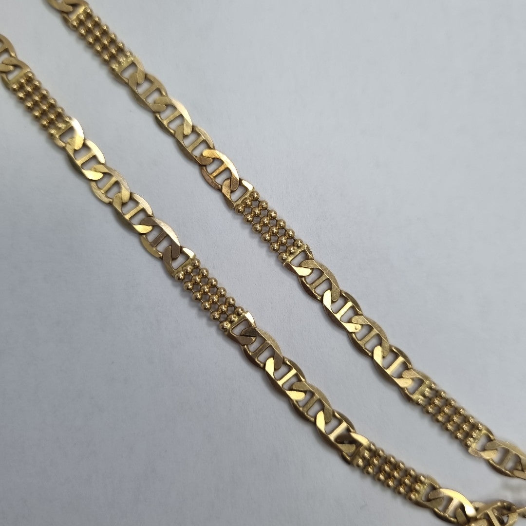 CADENA. ORO. 14 K 10.5 GRMS (SEMINUEVO)