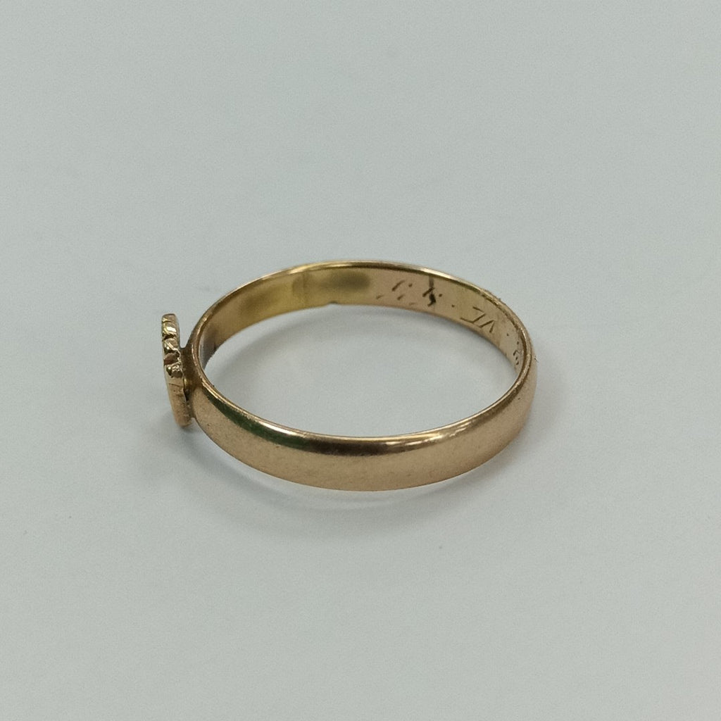 ANILLO. ORO. 14 K 1.7 GRMS (SEMINUEVO)