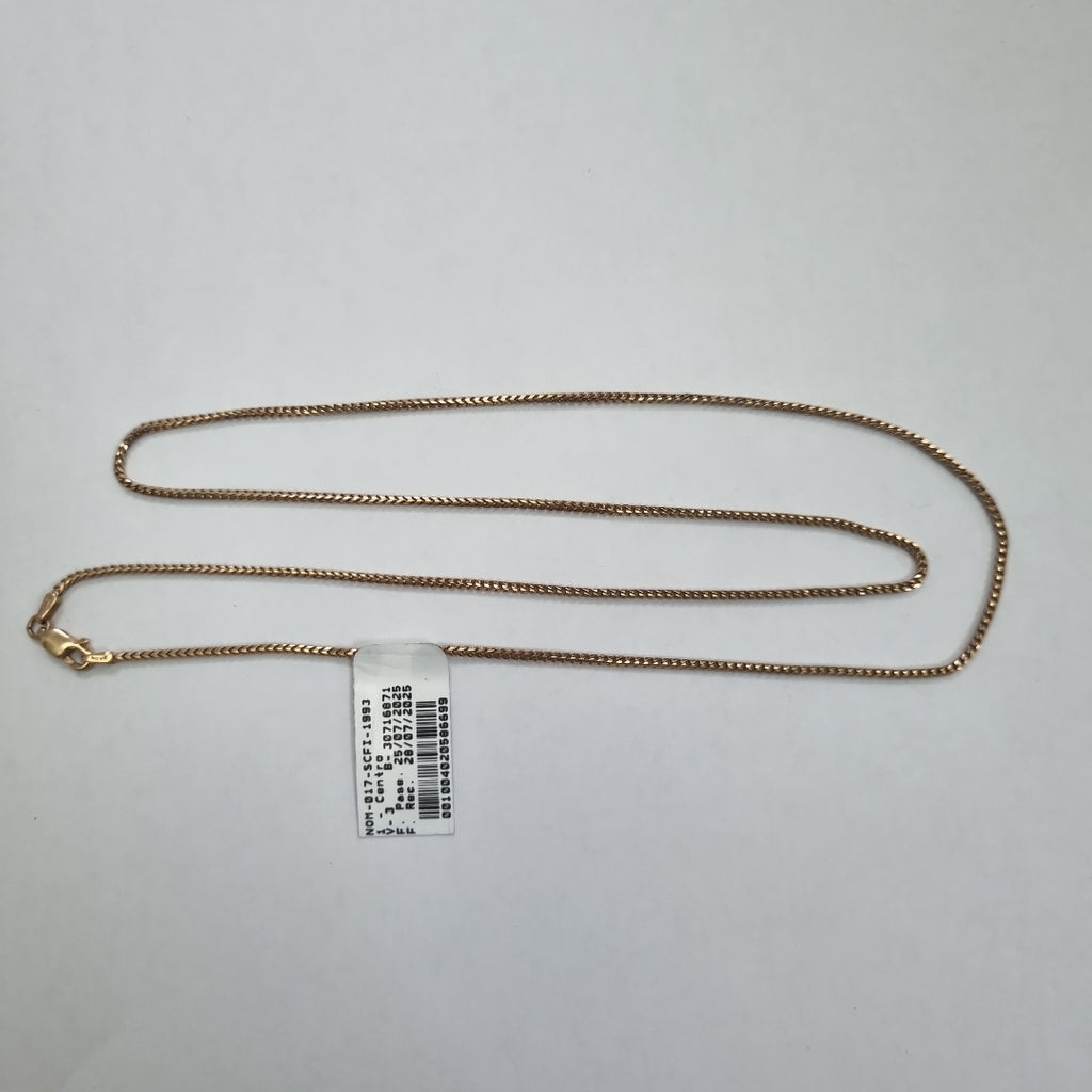 CADENA ORO 14 K 8,70 GRMS (SEMINUEVO)