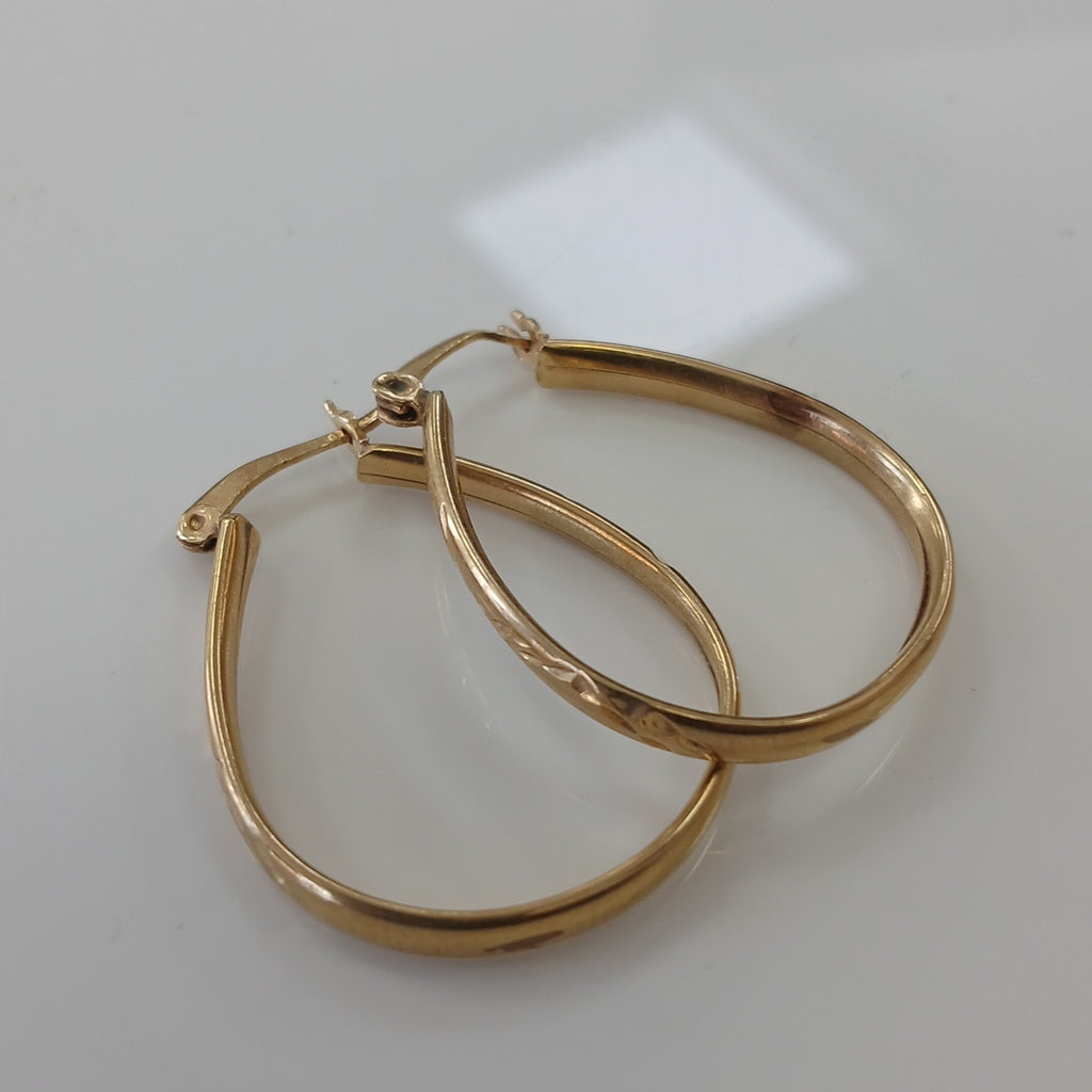 ARRACADAS PAR. ORO. 10 K 3.9 GRMS (SEMINUEVO)