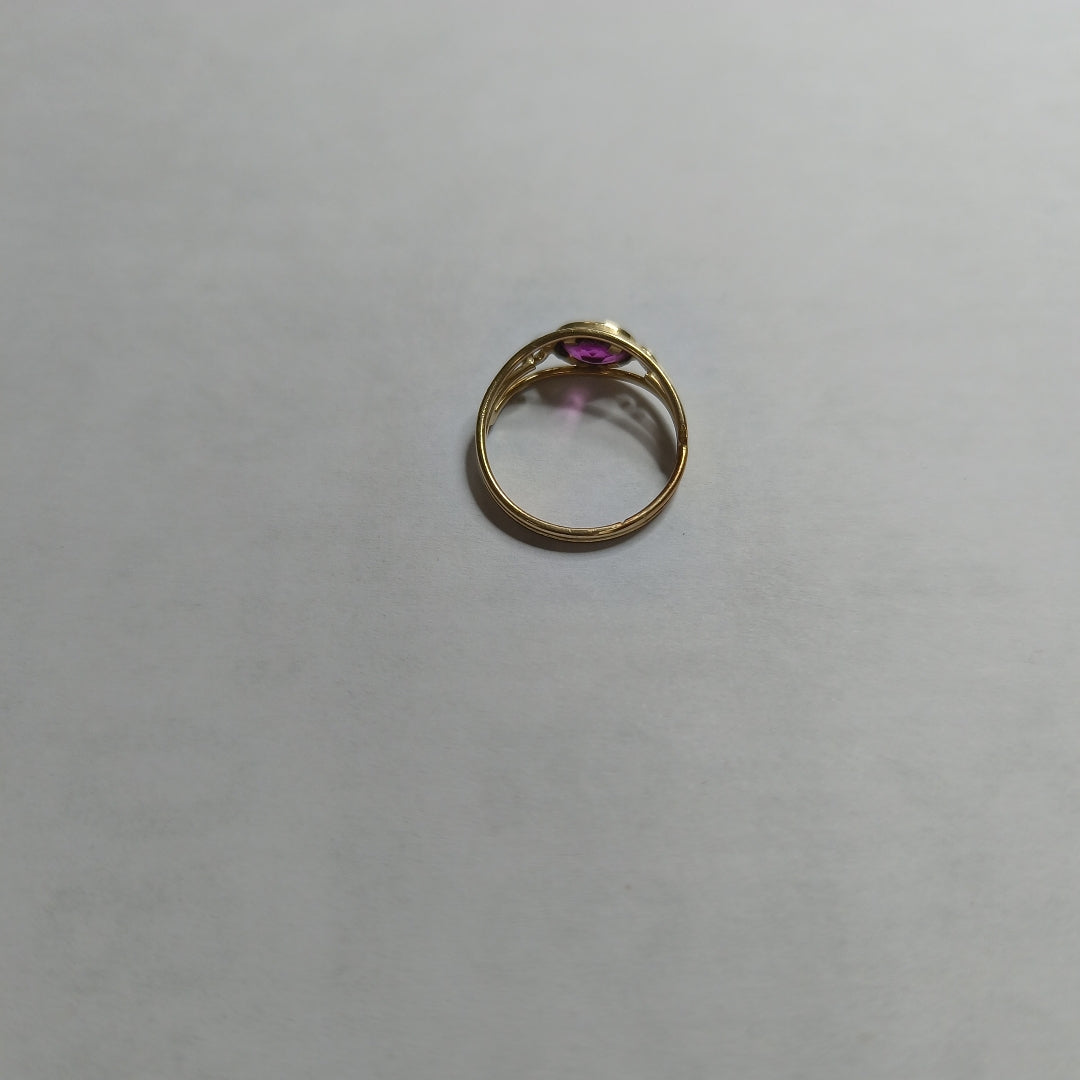 ANILLO ORO 14 K 2,00 GRMS (SEMINUEVO)