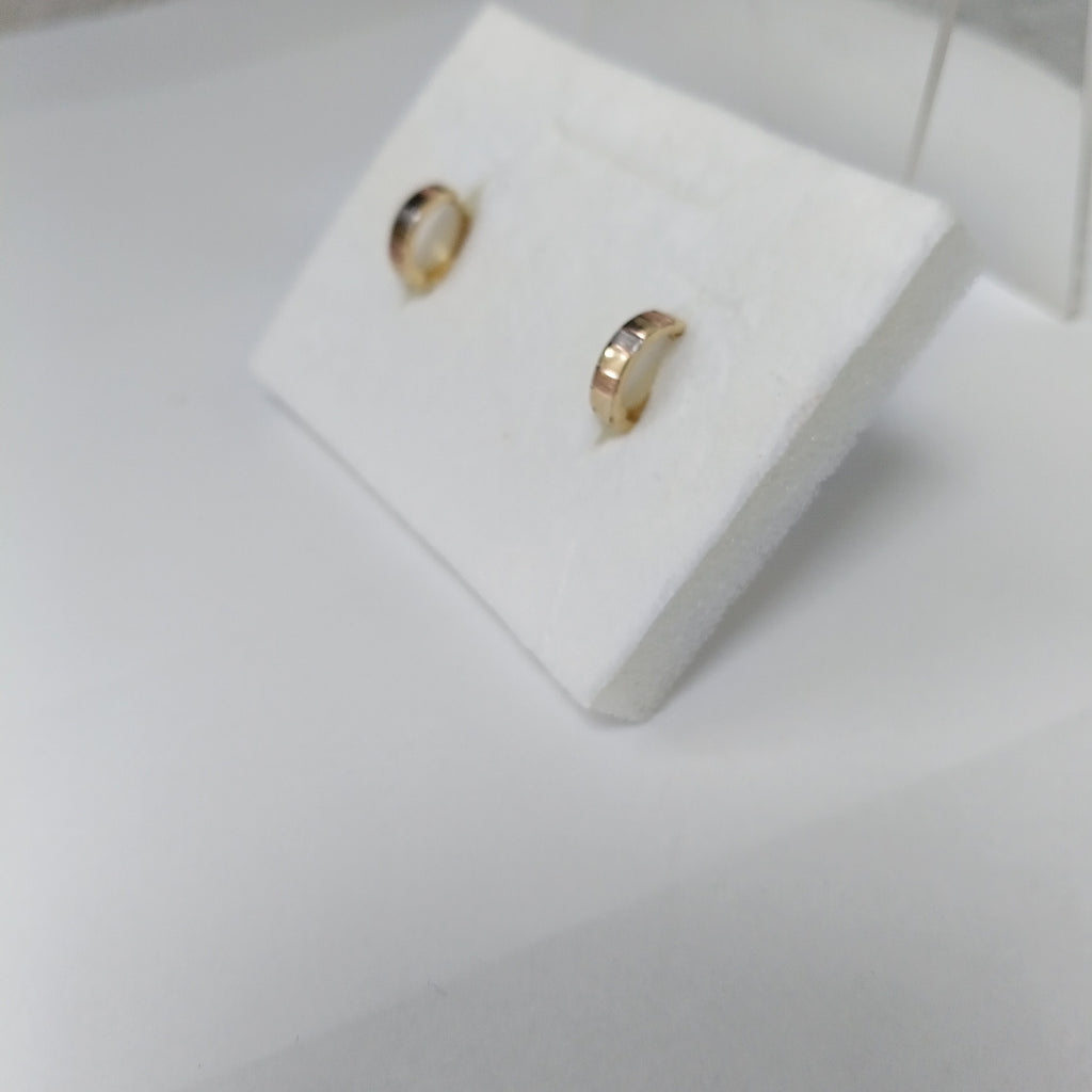 ARRACADAS PAR ORO 14 K 1,20 GRMS (SEMINUEVO)