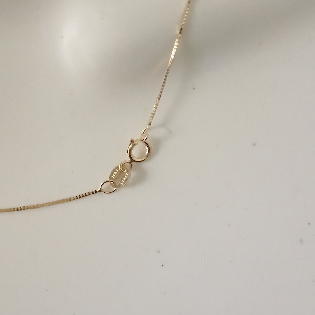 CADENA. ORO. 14 K 0.9 GRMS (SEMINUEVO)