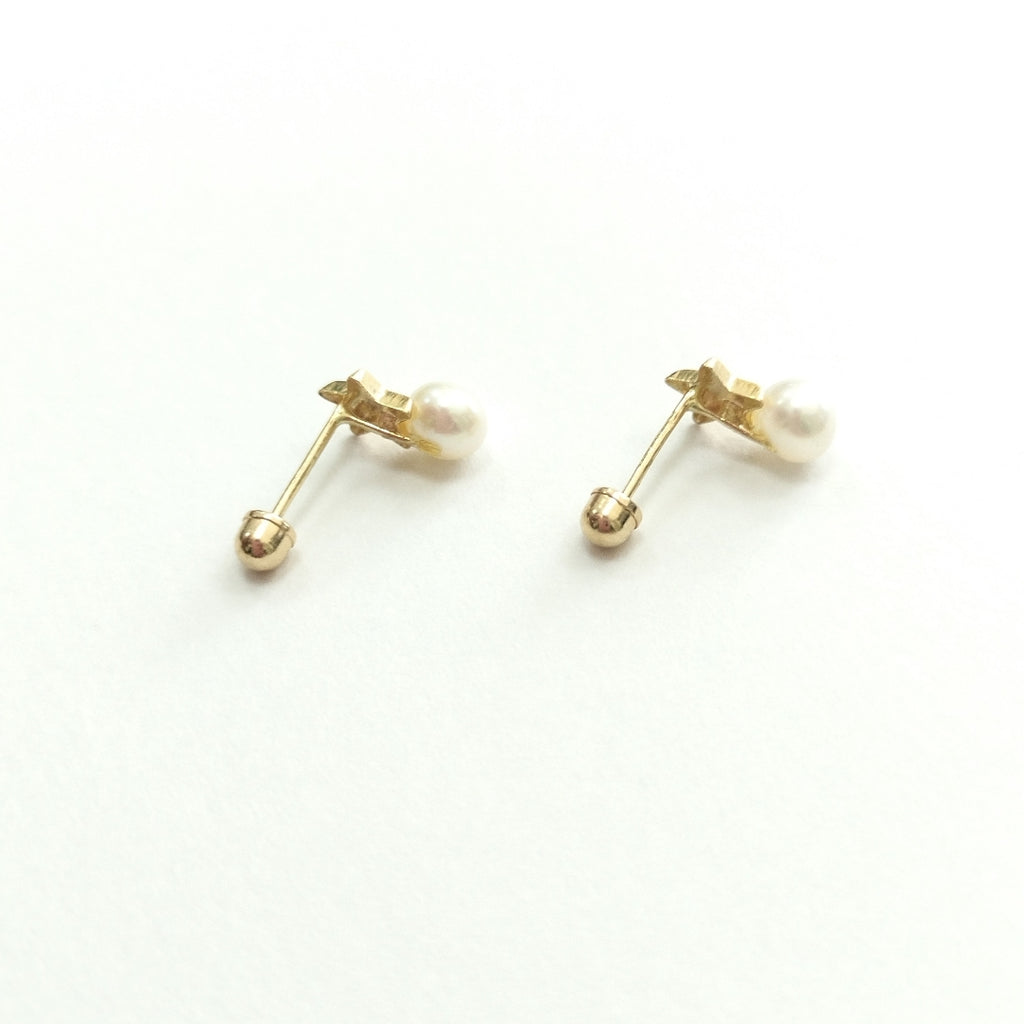 BROQUELES ORO 14K 1 (NUEVO)