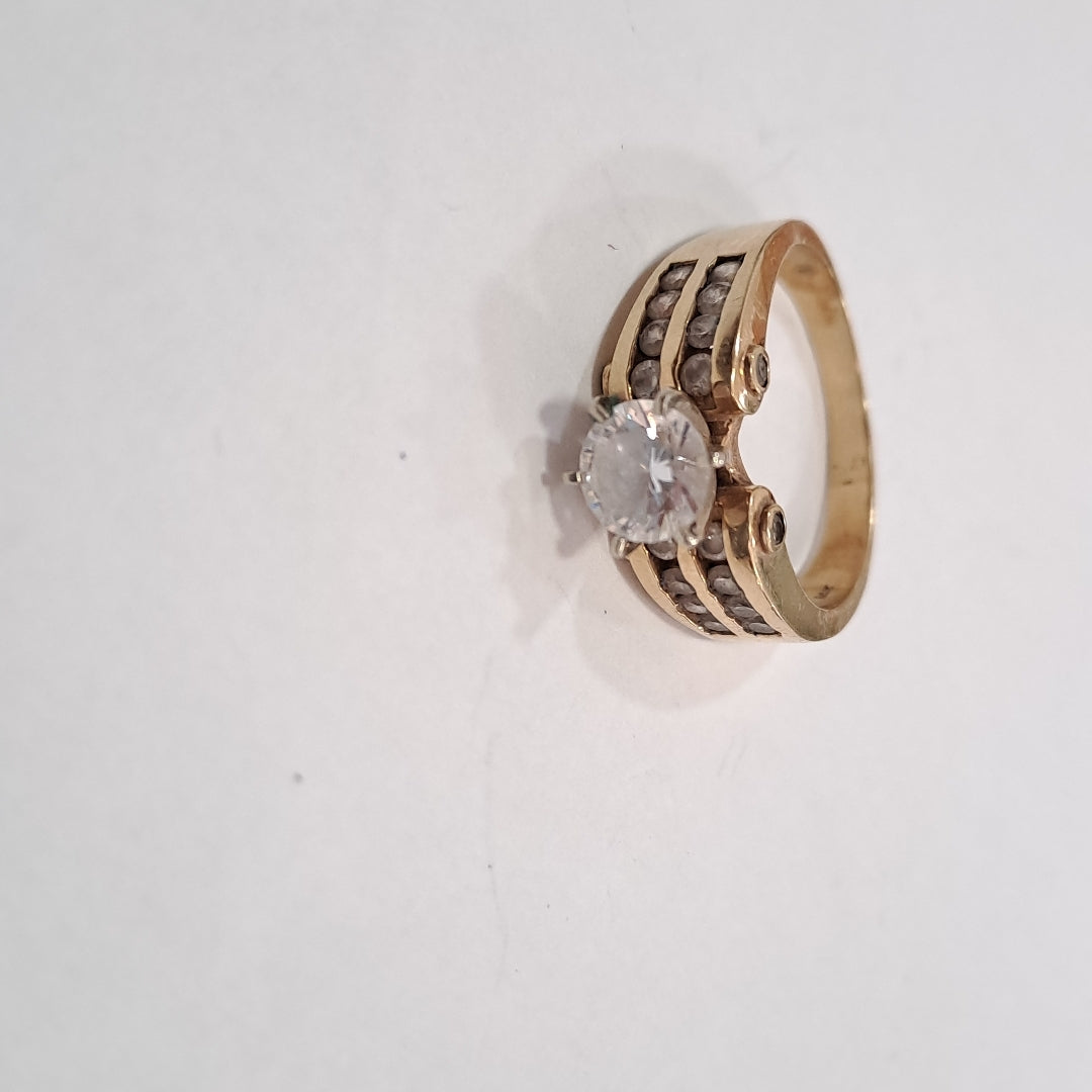 ANILLO. ORO. 14 K 6.7 GRMS (SEMINUEVO)