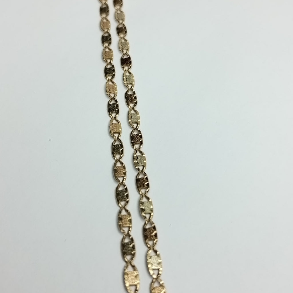 CADENA ORO COMBINADO 10 K 5,90 GRMS (SEMINUEVO)