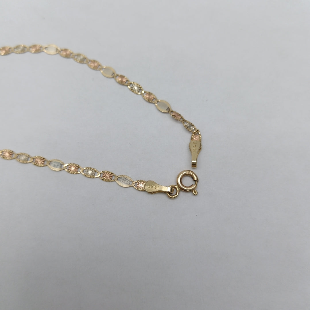 PULSERA. ORO. 14 K 1.3 GRMS (SEMINUEVO)
