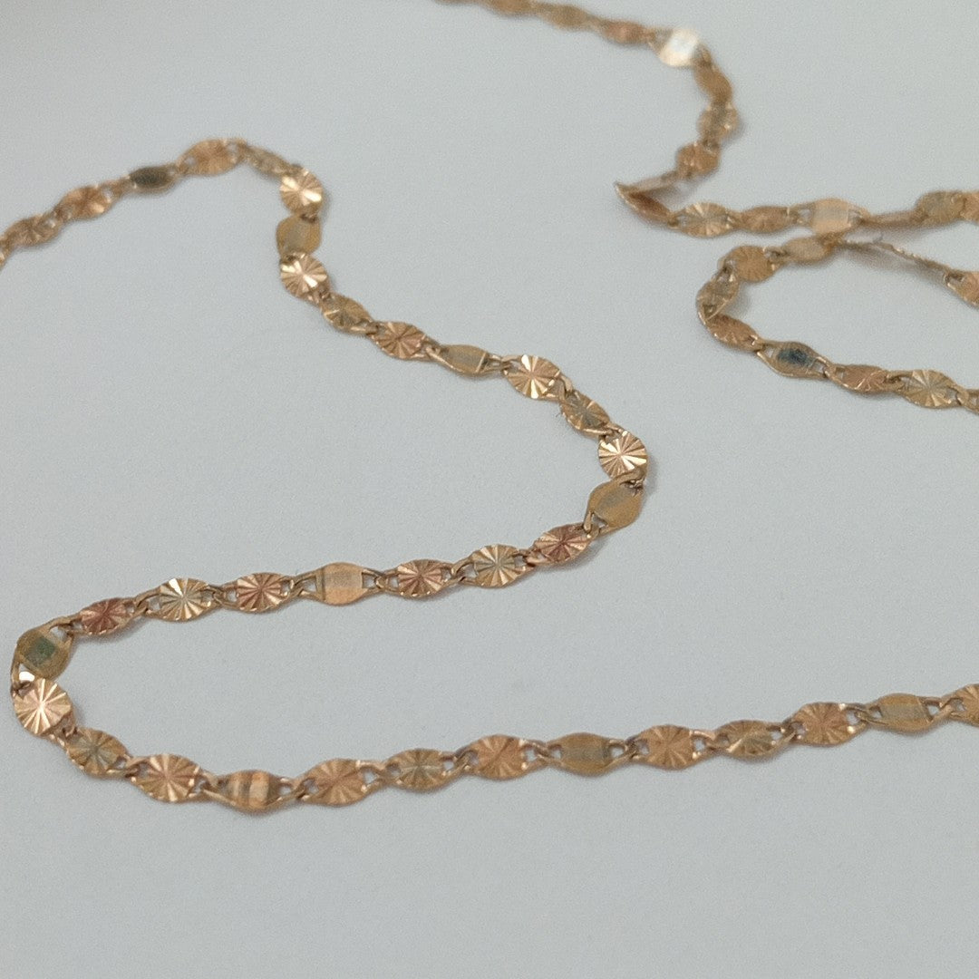 CADENA ORO 10 K 1,10 GRMS (SEMINUEVO)