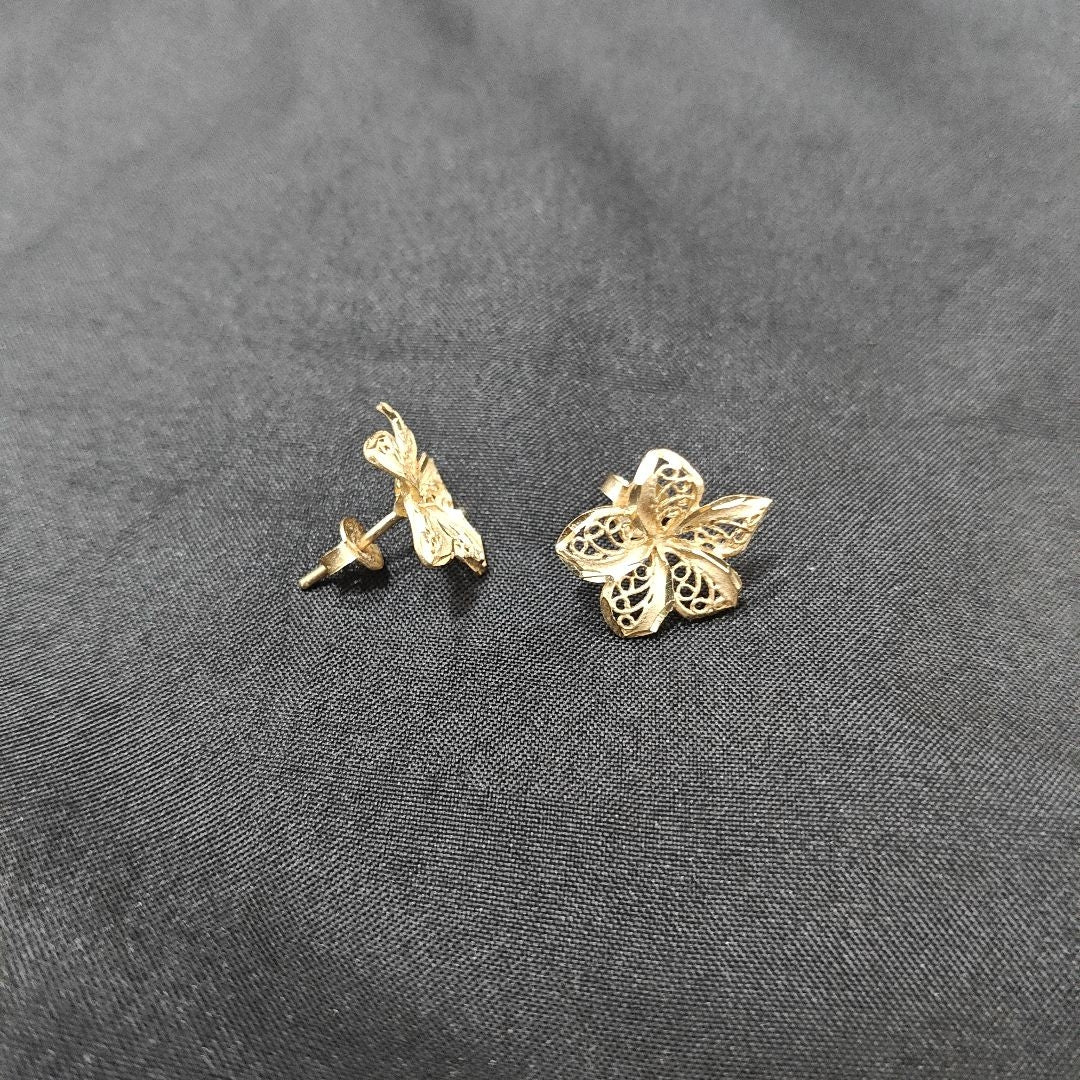 ARETES PAR ORO 14 K 2,00 GRMS (SEMINUEVO)