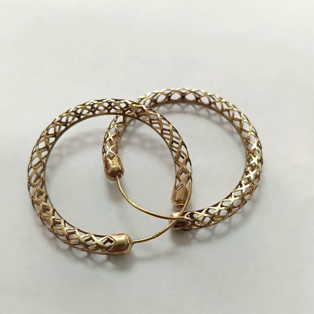 ARRACADAS PAR. ORO. 14 K 2.2 GRMS (SEMINUEVO)