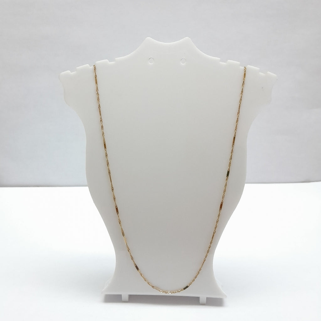 CADENA. ORO. 10 K 0.8 GRMS (SEMINUEVO)