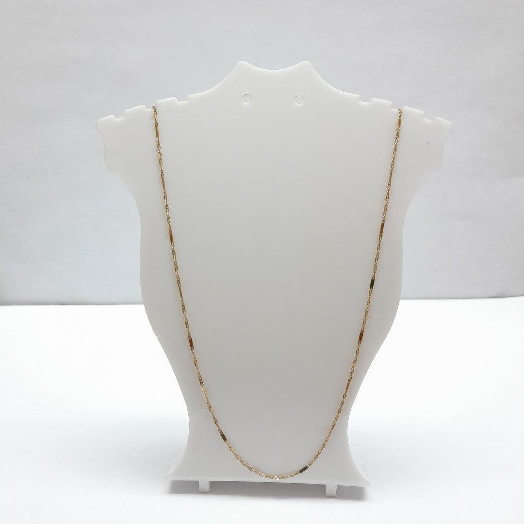 CADENA. ORO. 10 K 0.8 GRMS (SEMINUEVO)