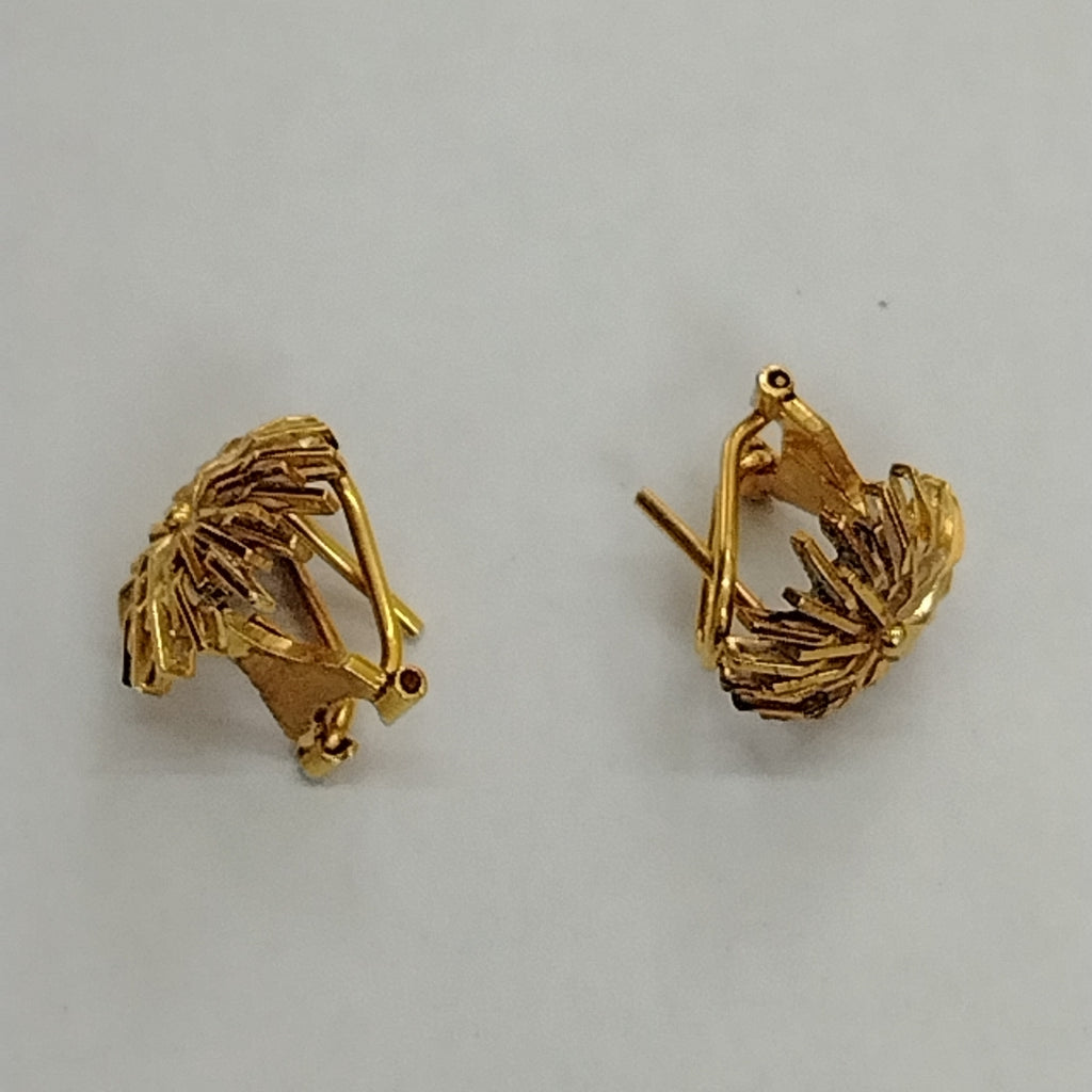 ARETES PAR ORO 18 K 5,50 GRMS (SEMINUEVO)