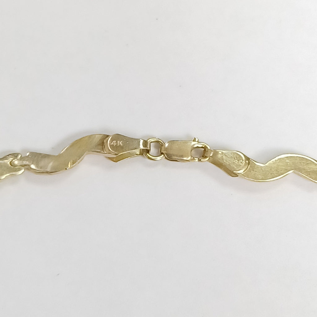 GARGANTILLA ORO,ORO COMBINADO 14 K 12,40 GRMS (SEMINUEVO)