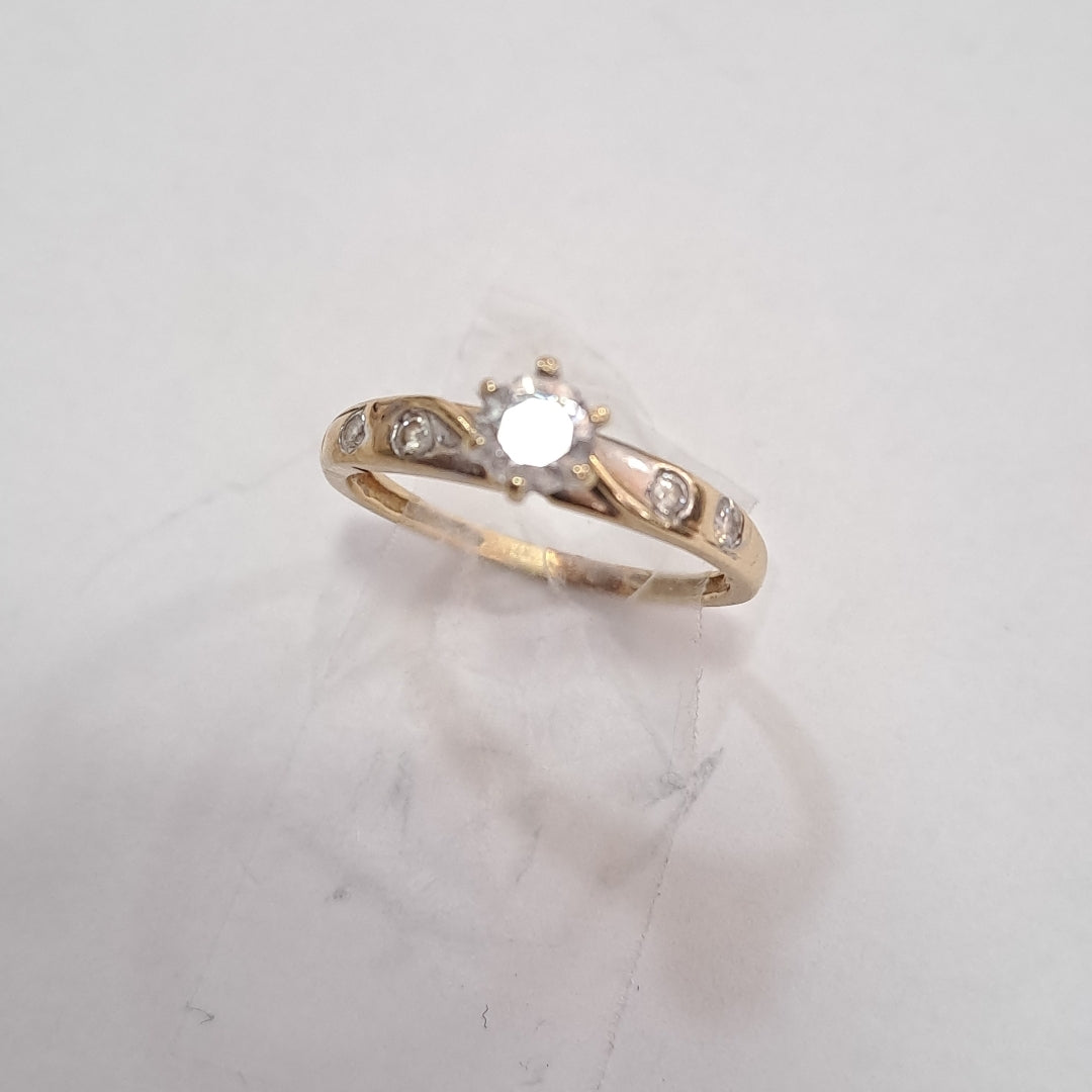 ANILLITO. ORO. 14 K 2.3 GRMS (SEMINUEVO)
