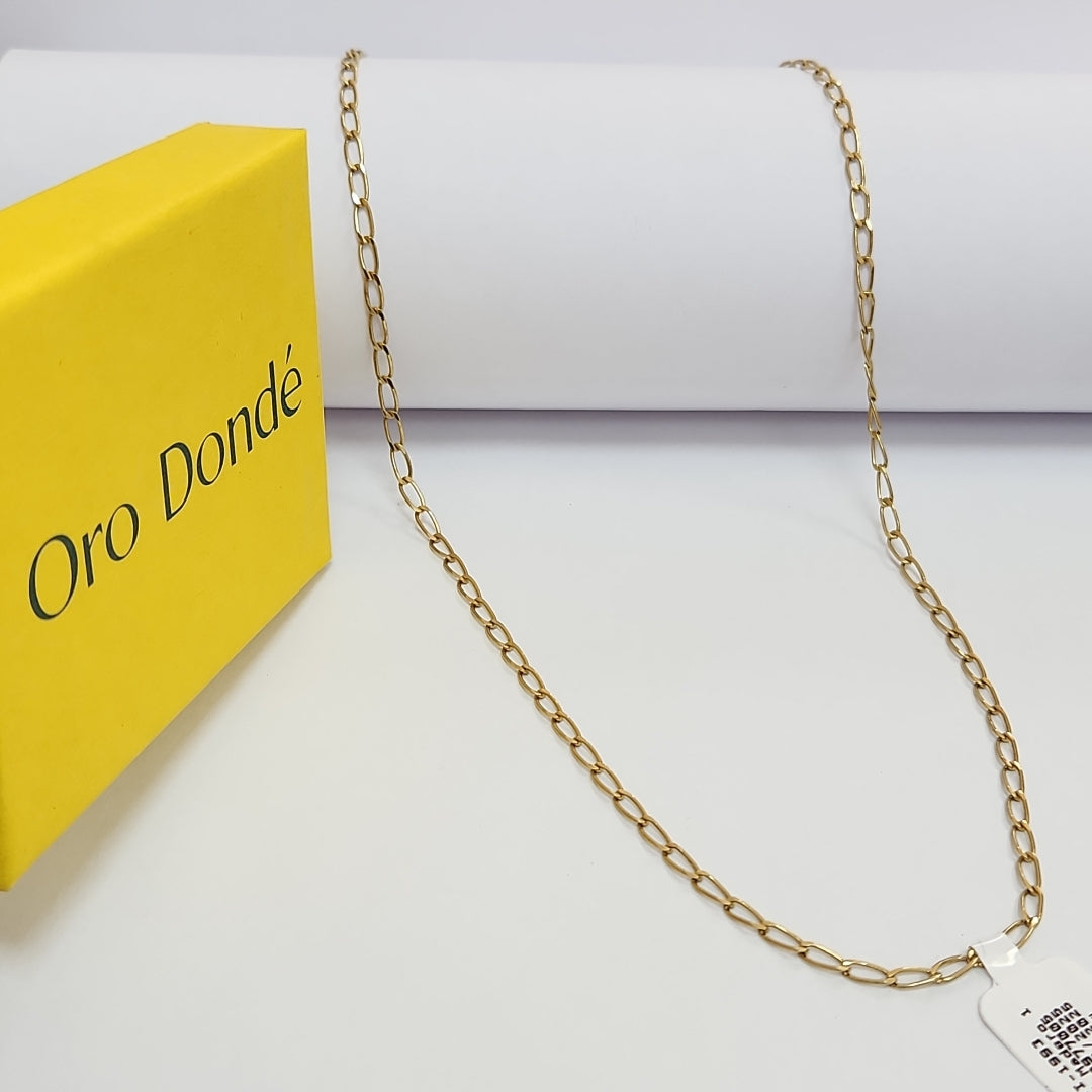 CADENA. ORO. 14 K 4.6 GRMS (SEMINUEVO)