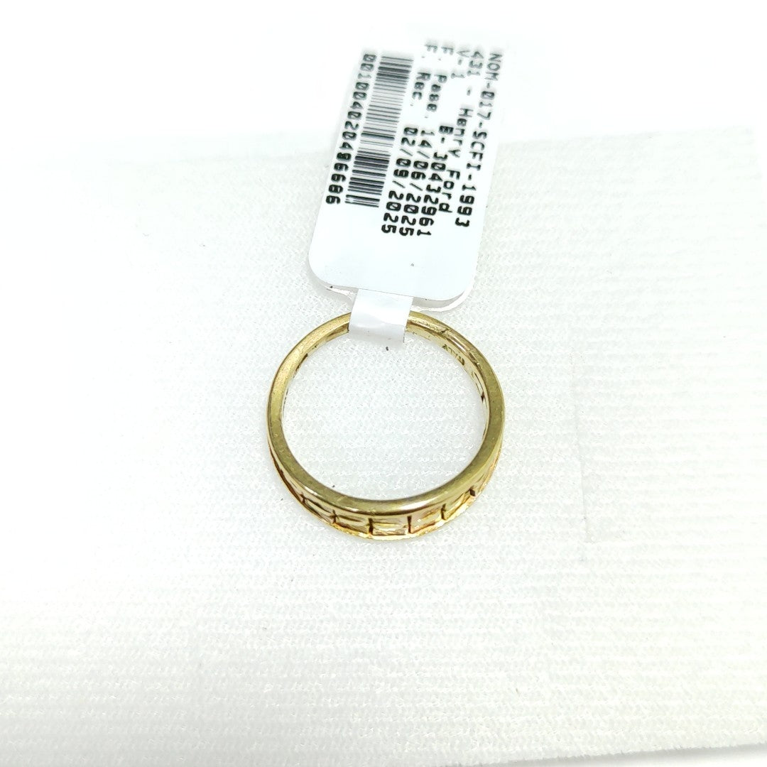 ANILLO ORO 14 K 3,20 GRMS (SEMINUEVO)
