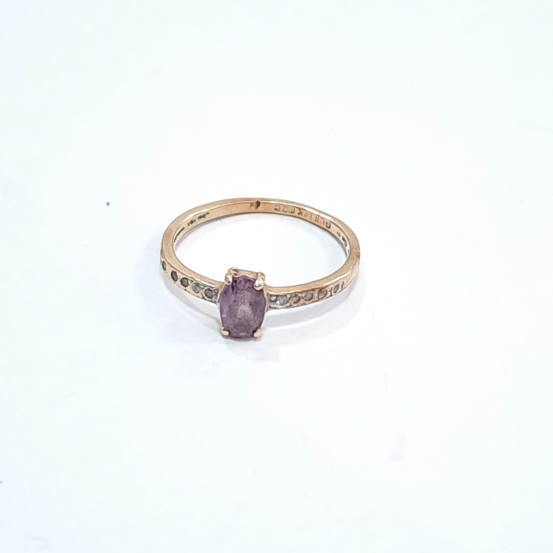 ANILLO ORO 10 K 1,20 GRMS (SEMINUEVO)