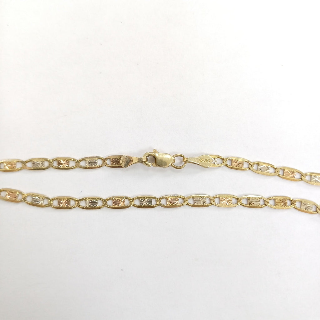CADENA ORO,RODIADO 10 K 7,90 GRMS (SEMINUEVO)