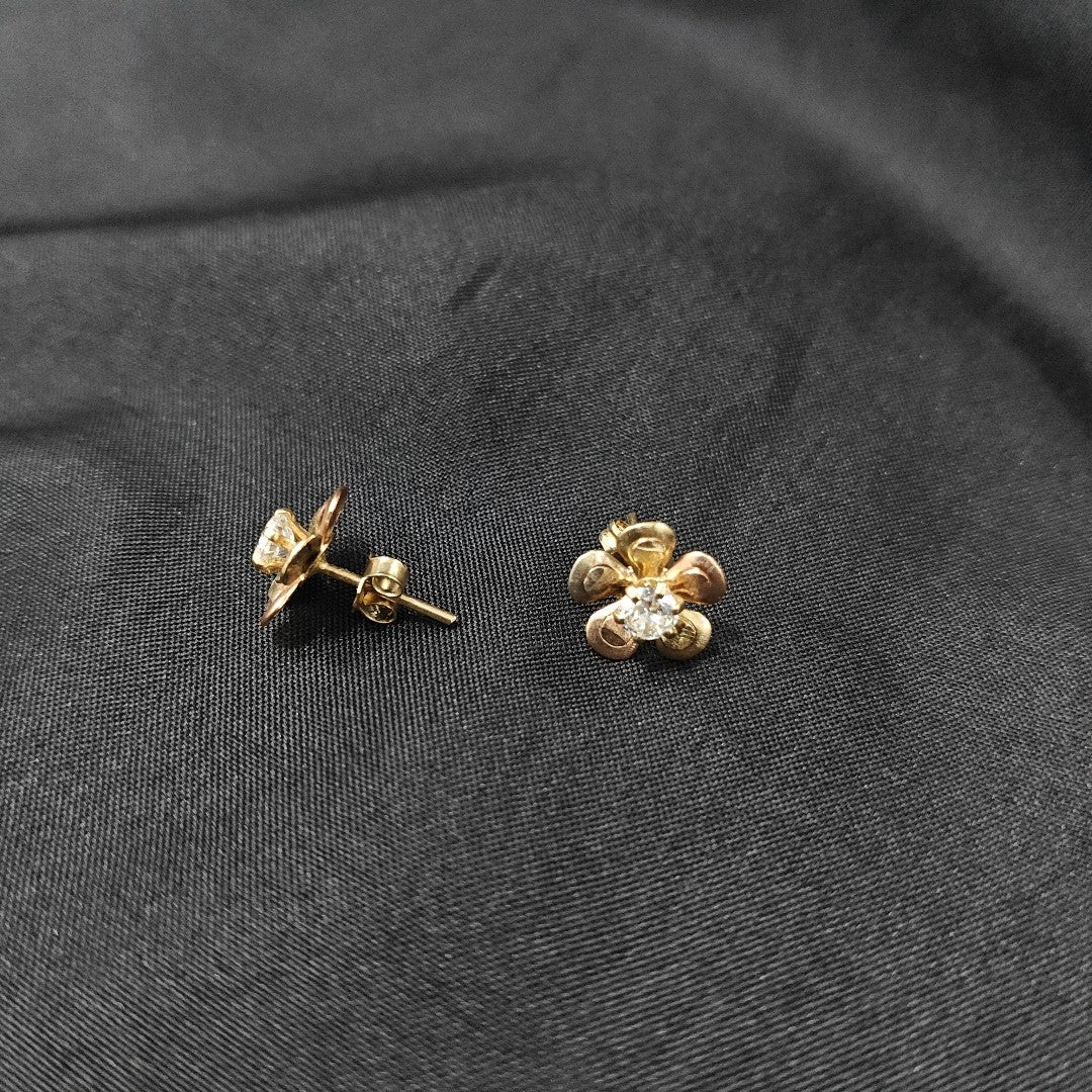 ARETES PAR ORO 10 K 1,30 GRMS (SEMINUEVO)