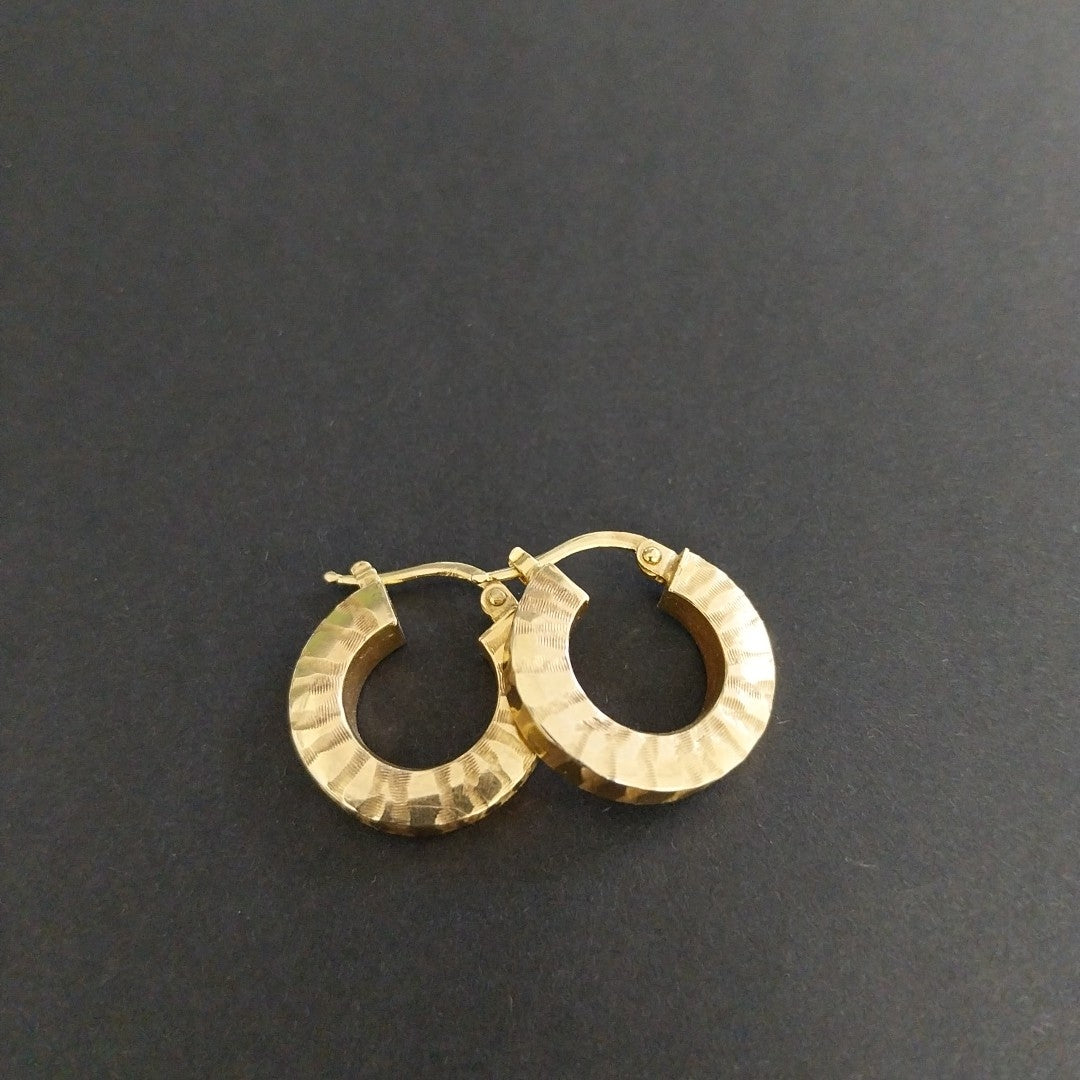 ARETES PAR ORO 14 K 3,20 GRMS (SEMINUEVO)