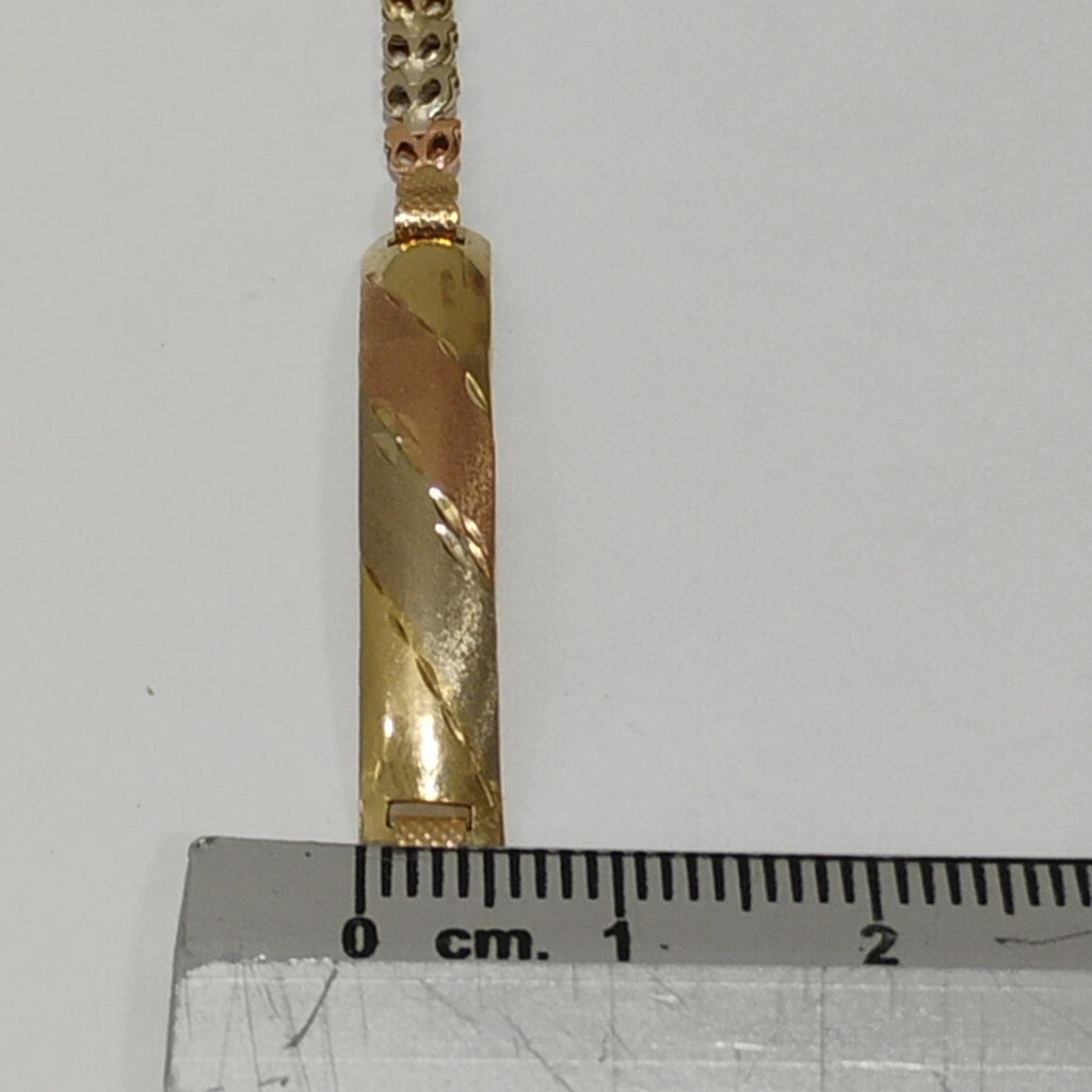 ESCLAVA ORO,ORO COMBINADO 10 K 2,50 GRMS (SEMINUEVO)