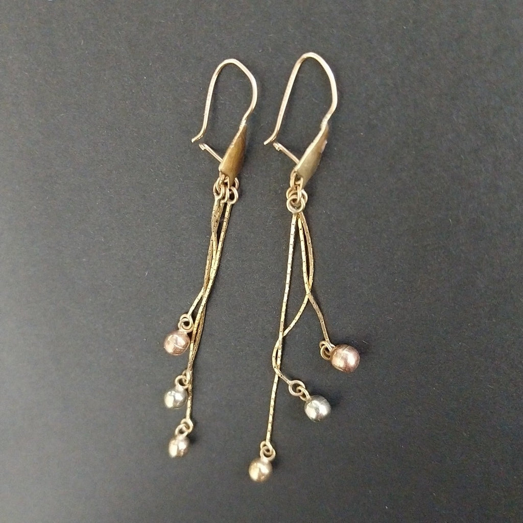 ARETES PAR ORO 10 K 3,00 GRMS (SEMINUEVO)