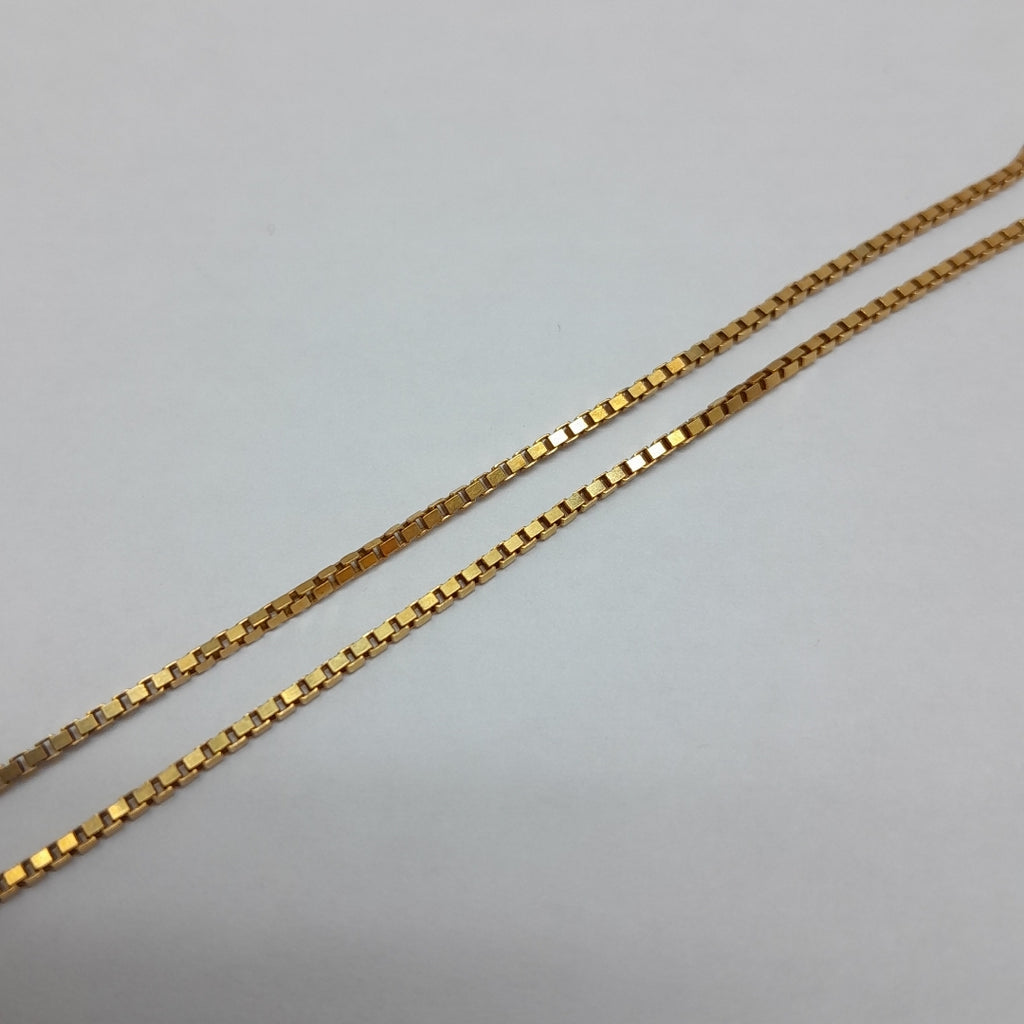 CADENA. ORO. 18 K 6.3 GRMS (SEMINUEVO)