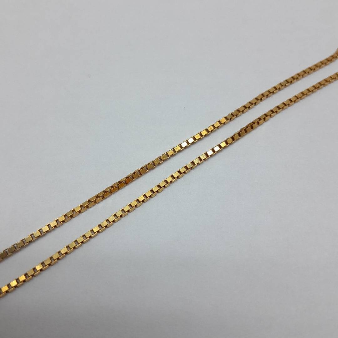 CADENA. ORO. 18 K 6.3 GRMS (SEMINUEVO)
