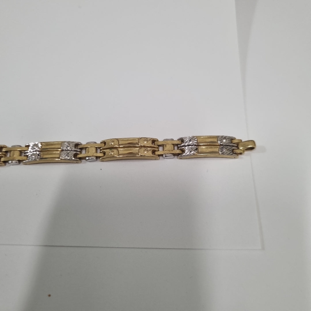 PULSERA. ORO, RODIADO 14 K 14.6 GRMS (SEMINUEVO)
