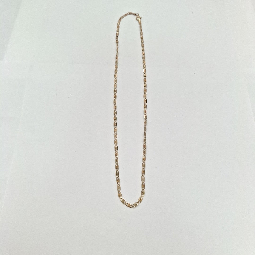 CADENA. ORO. 10 K 3.9 GRMS (SEMINUEVO)