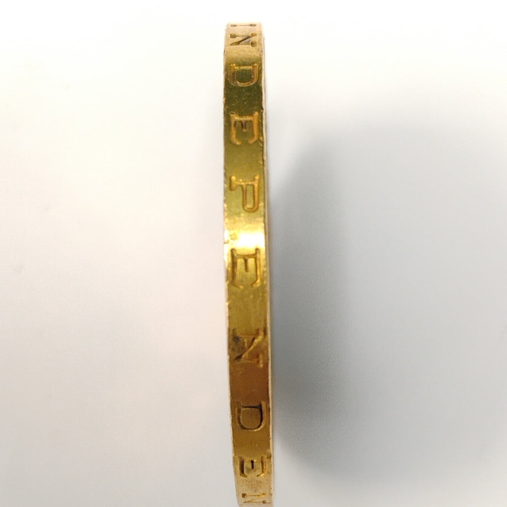 K1 41,60 GRMS - DTO. 0,00 GRMS - 21 K - AVALÚO 76003,20 * IDENTIFICACIÓN MONEDA NOMINATIVA * MONEDAS PESOS 50 PESOS (SEMINUEVO)