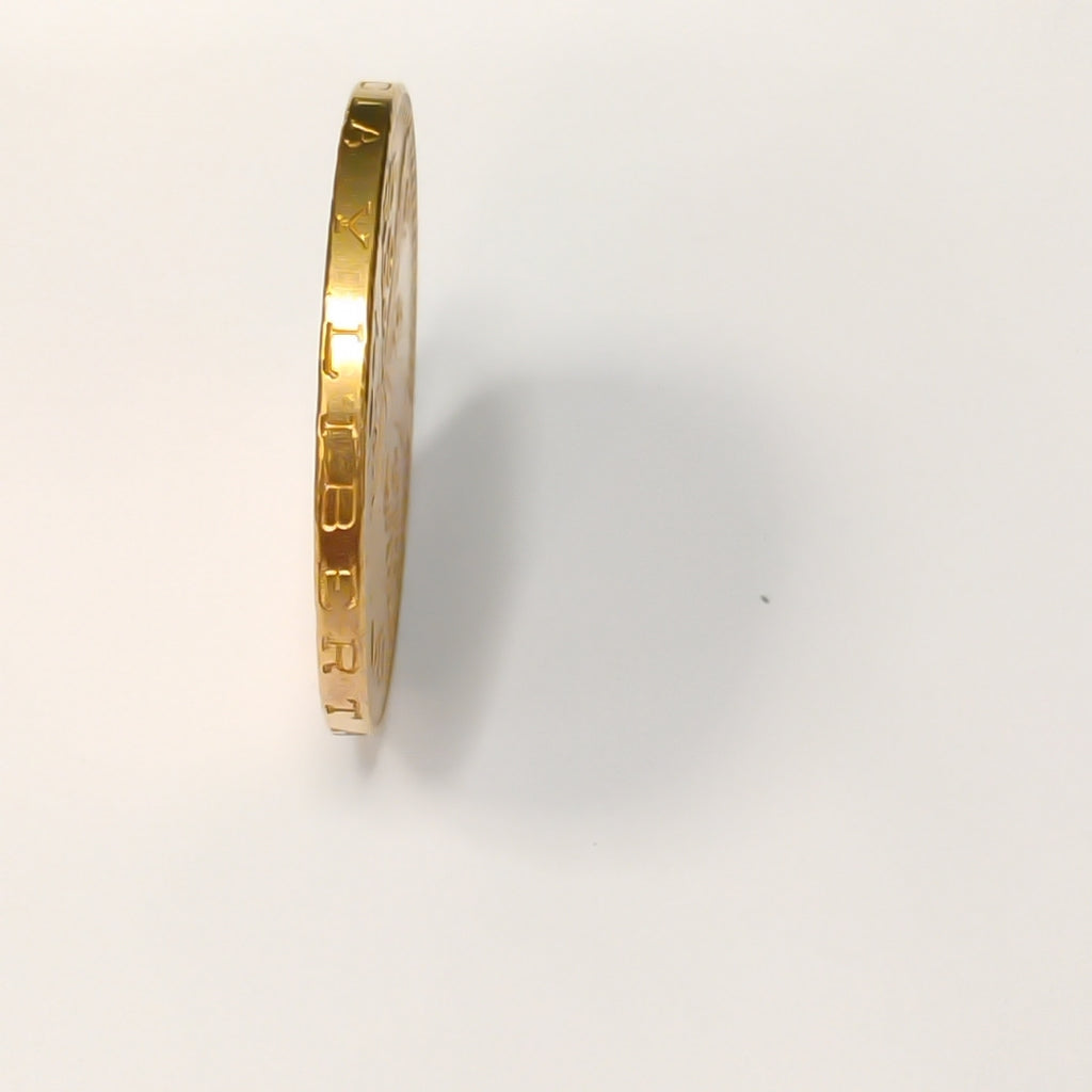 K1 41,60 GRMS - DTO. 0,00 GRMS - 21 K - AVALÚO 76003,20 * IDENTIFICACIÓN MONEDA NOMINATIVA * MONEDAS PESOS 50 PESOS (SEMINUEVO)