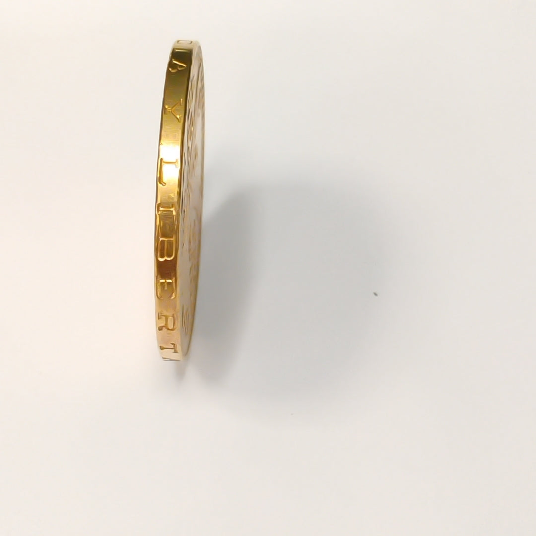 K1 41,60 GRMS - DTO. 0,00 GRMS - 21 K - AVALÚO 76003,20 * IDENTIFICACIÓN MONEDA NOMINATIVA * MONEDAS PESOS 50 PESOS (SEMINUEVO)