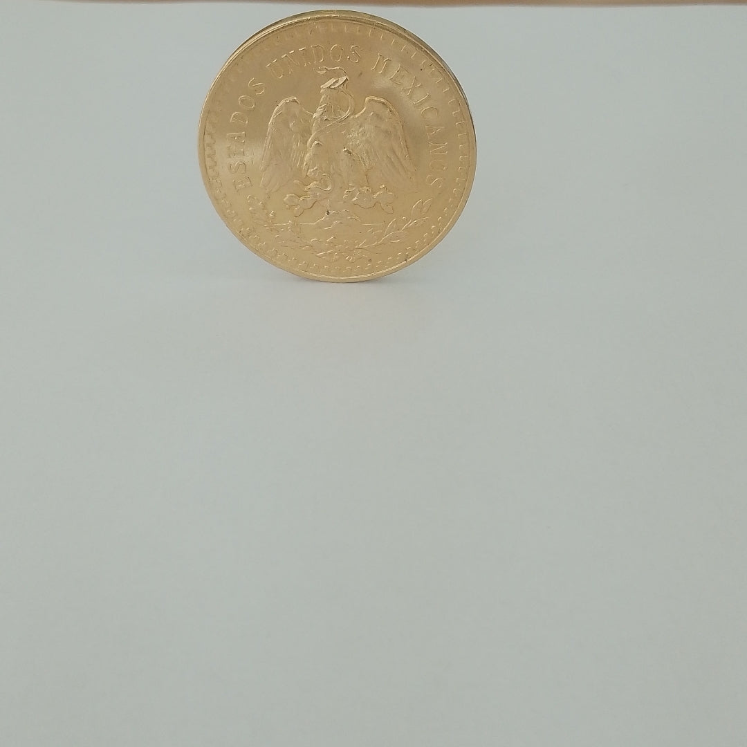 K1 41,60 GRMS - DTO. 0,00 GRMS - 21 K - AVALÚO 77126,40 * IDENTIFICACIÓN MONEDA NOMINATIVA * MONEDAS PESOS 50 PESOS (SEMINUEVO)