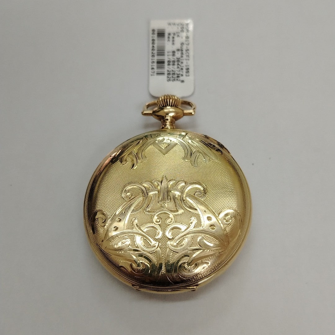 RELOJ CAJA ACERO PULSO ORO. ORO. 14 K 82.1 GRMS (SEMINUEVO)