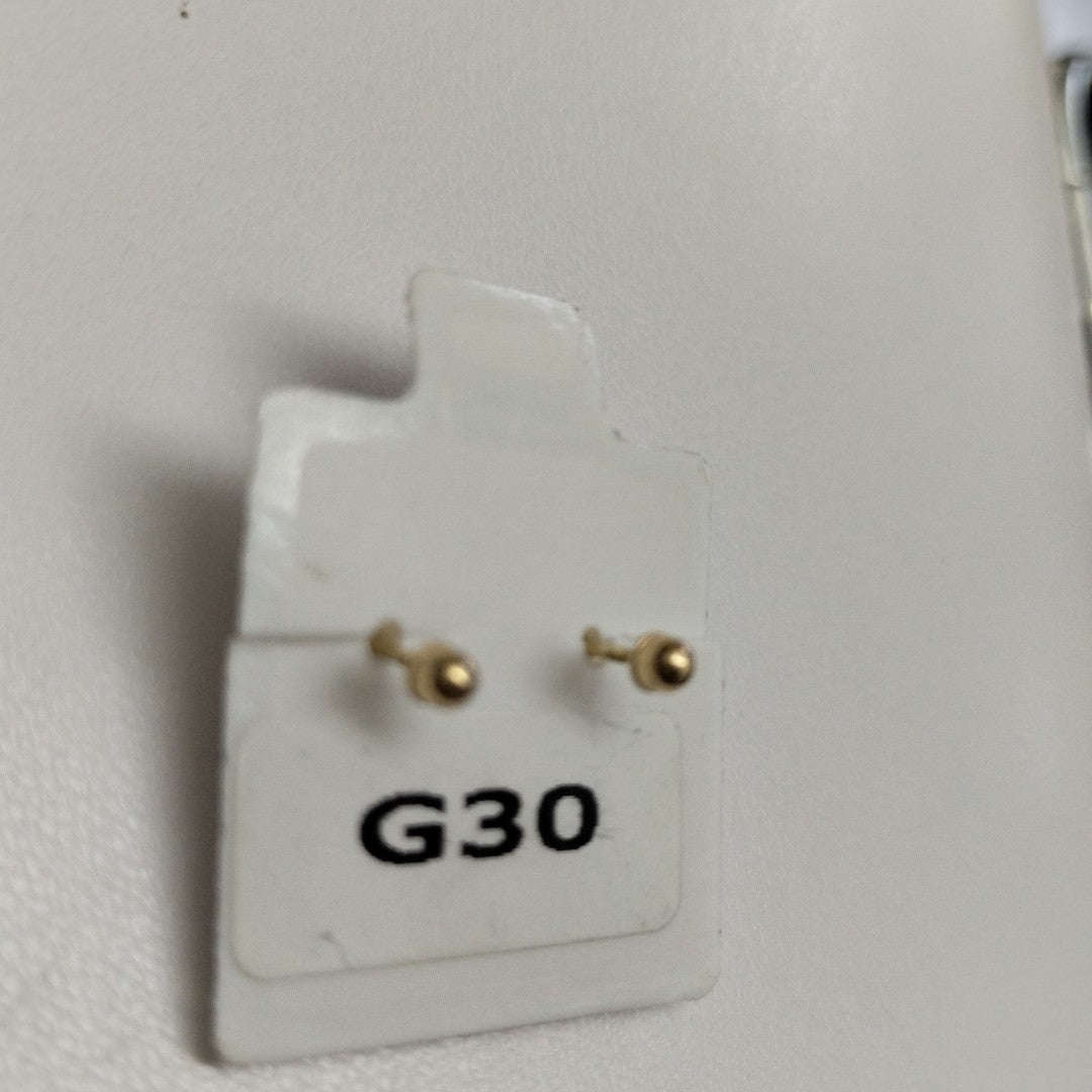 BROQUELES ORO 10K 1 (NUEVO)