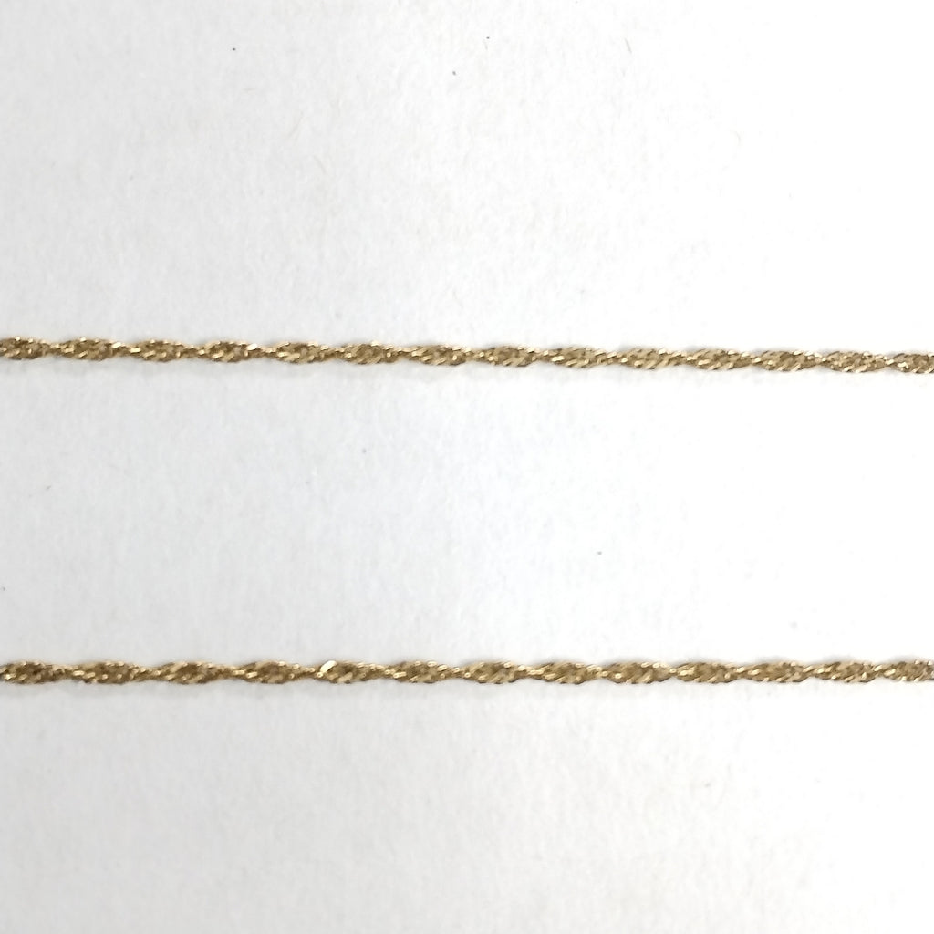 CADENA ORO COMBINADO 14 K 3,20 GRMS (SEMINUEVO)