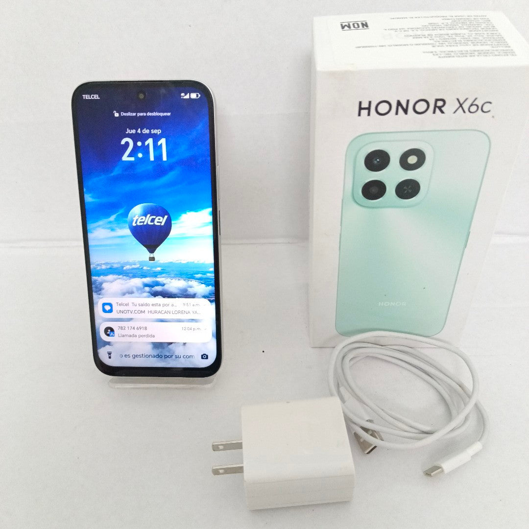 CELULAR HONOR X6C NIC-LX3 (2025) 256 GB 6 GB RAM (SEMINUEVO)