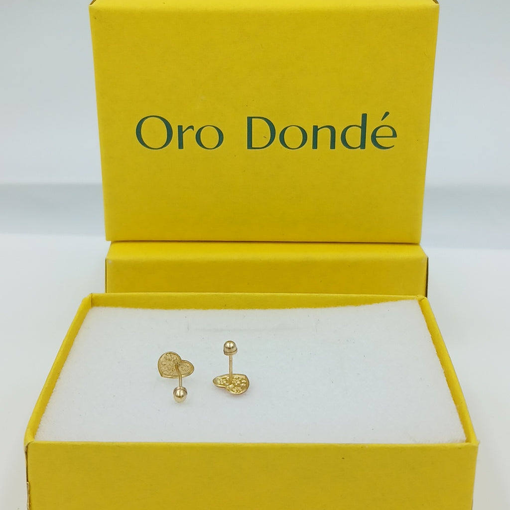 BROQUELES ORO 10K 1 (NUEVO)