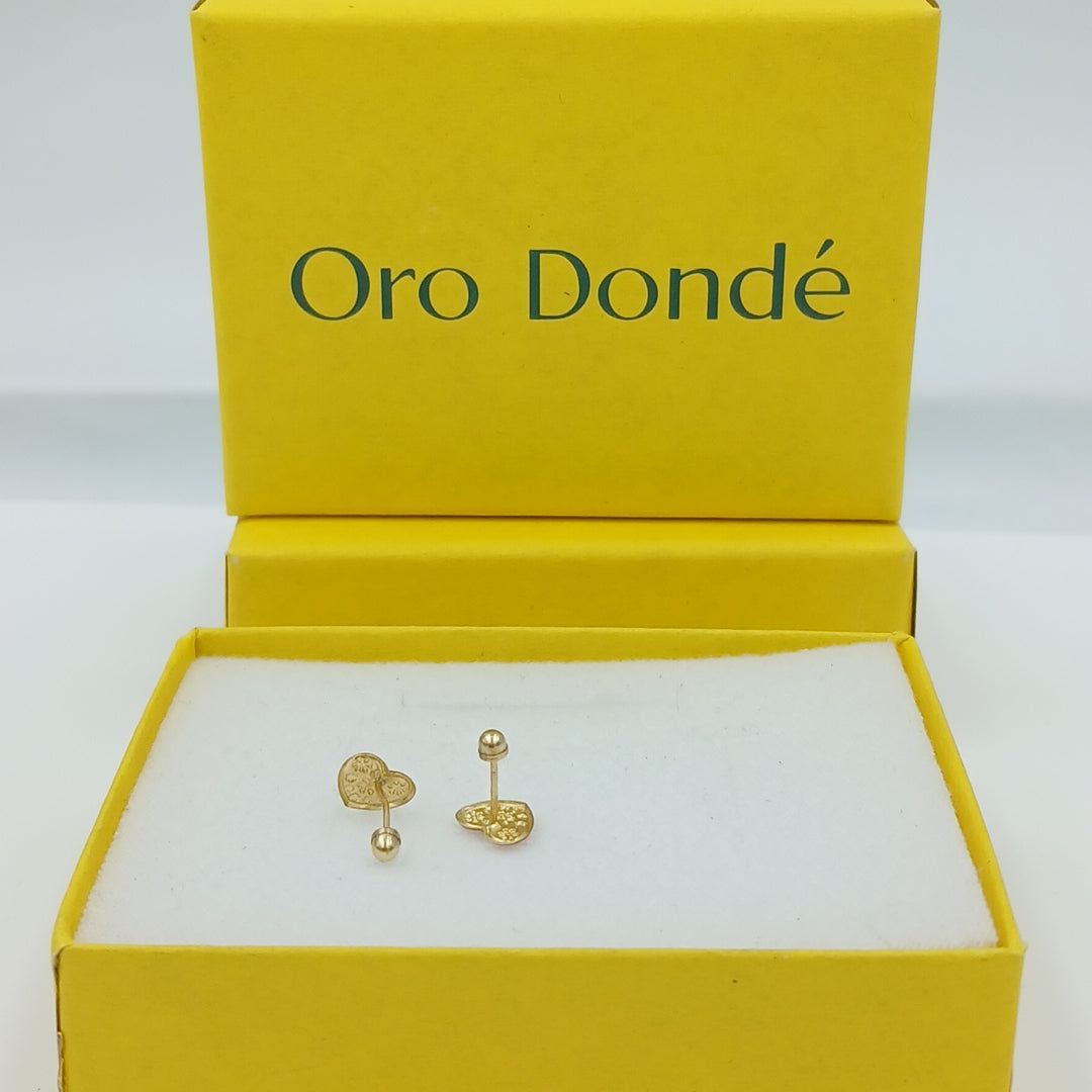 BROQUELES ORO 10K 1 (NUEVO)